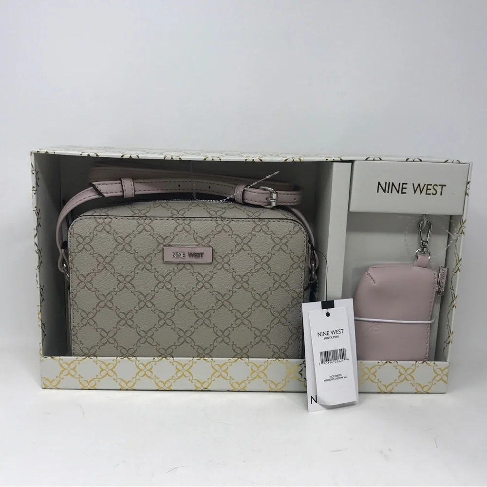 Nine West Minta Mini Set, OS - Mushroom Logo/Pink Salt